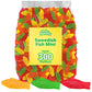 Buha Sweets Swedish Mini Assorted Fish Gummy Candy - Soft & Chewy Fruity Flavor, 1.12 lb Bulk Bag