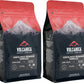 Costa Rican Coffee, Tarrazu Reserve, Dark Roast, Whole Bean, Fair Trade, Fresh Roasted, Kosher, 16-ounce (Pack of 2)