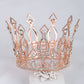 Rhinestone Crown Cake Topper Birthday Party Wedding Decor Supply For Women Lady Girl Bridal Wedding Themed Baby Shower Decoratio