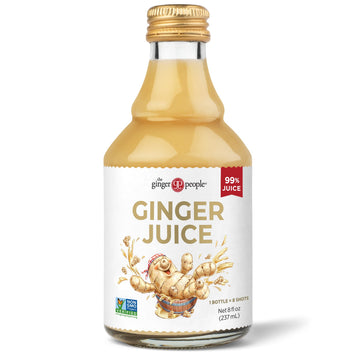 The Ginger People Fiji Ginger Juice, 8 oz Glass Bottle (Pack of 1)