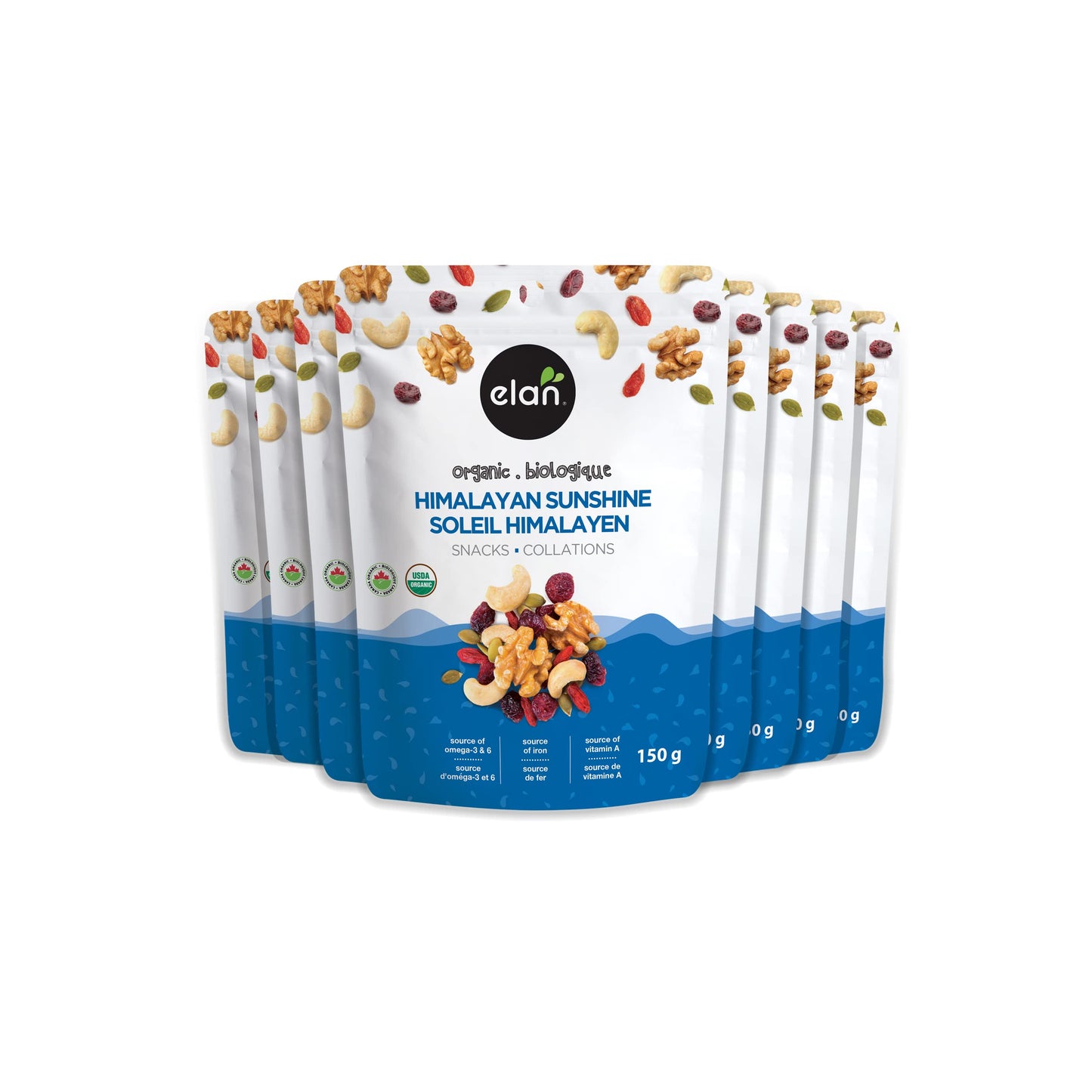Elan Organic Himalayan Sunshine Mix, Non-GMO, Vegan, Gluten-Free, 42.4 oz, Dried Fruits & Nuts