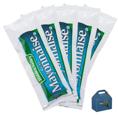 Real Mayonnaise Condiment, Single Serve Packets, Hidden Valley 12 gr. - 25 pcs