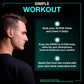 MAKE LIFE unique design Jawline Chewing Gum - Sugar Free, Long Lasting Mint Flavor, 1 Count (Pack of 120), White/Light Blue
