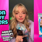 Ashley Dashley s-Popping Cotton Candy Gushers Kit-(3/4 LB) Juicy Gummies Coated W/Cotton Cqndy Crunch, Wax Bottles + Fizzing Ca