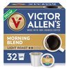Victor Allens Coffee Decaf Morning Blend Light Roast Single Serve Pods 32 Count for Keurig K-Cup Brewers Brown
