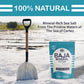 Le Marinier Baja Mineral Sea Salt Coarse Grain, 1.1Lb - 18Oz | 100% Natural And Unrefined | Authentic Baja Sea Salt, Mineral Rich, Hand Harvested (1.1Lb Coarse Grain Baja Salt)