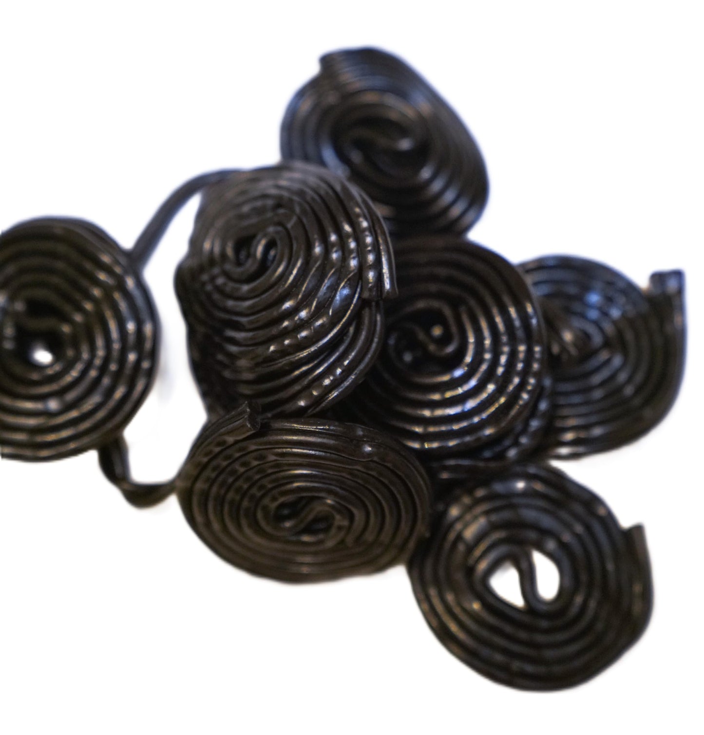 Black Licorice Wheels - 2 Lbs Of Bulk Fresh Sweet Licorice. Approximately 80 Wheels Per Bag