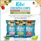 Kibo Chickpea Chips Variety Party Pack - High Protein-Fiber, Certified Gluten-Free, Non-GMO, Vegan - 3 Flavor Variety Pack - 1oz