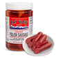 Bay View Smoked Pickled Polish Sausage, No Msg, Gluten Free, No Soy, 0G Sugar, 9G Protein, Hardwood Smoked, Mouthwatering Pickled Snack (8Oz, Red Hot)