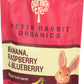 Peter Rabbit Organics Baby Raspberry Banana Blueberry, 4 Oz
