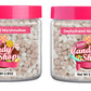 Candy Shop Premium Mini Dehydrated Marshmallows Bits (Chocolate Vanilla) (Pack Of 2)