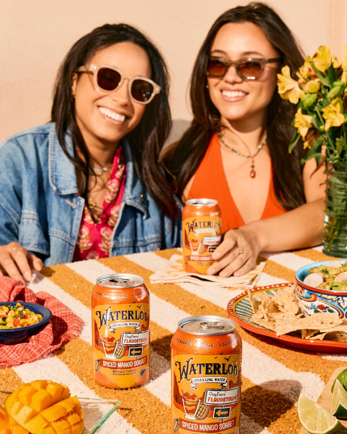 Waterloo Sparkling Water, Spiced Mango Naturally Flavored, 12 Fl Oz Cans (Pack of 12) - Zero Calories and Zero Sugar or Sweetene