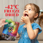 Northlandz Freeze Dried Candy | Rainbow Crunch Sour | Pack Of 10 | Tangy Assorted Fruit Flavors | 1.5Oz/Each | Unique Crunchy Texture | Ideal Snack Or Gift