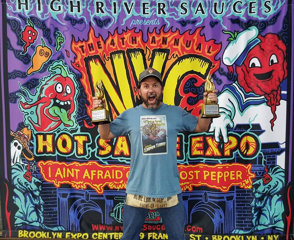 Ghost Scream Hot Sauce - Chili Garlic Paste    (Asian Style Sambal) - Award Winning Recipe (From A World-Renowned Chef) With Fre