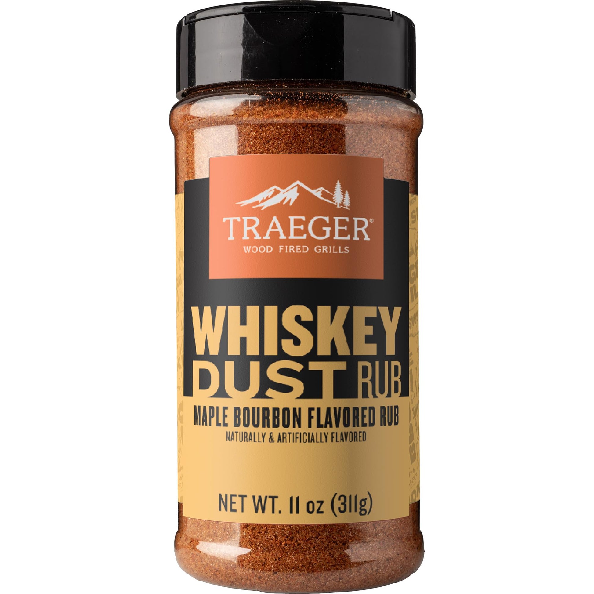 Traeger Whiskey Dust Rub with Maple Flavor - 11 Ounce Seasoning