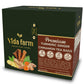 VIDA FARM Turmeric Ginger Cinnamon Tea Bags, 100% Pure & Natural, Non-GMO, Gluten-Free, Vegan, 100 Tea Bags, Yellow