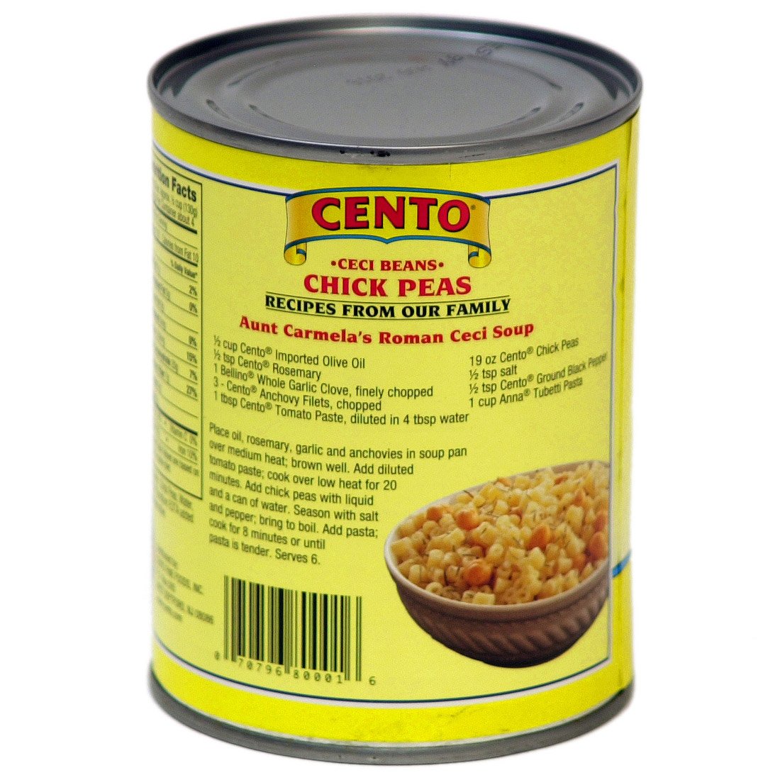 Cento Ceci Beans (12X19Oz )