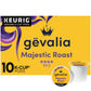 Gevalia Majestic Roast K-Cup Coffee Pods, Bold Roast, 10 Count Box, 3.4 OZ
