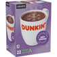 Dunkin Donuts Milk Chocolate Hot Cocoa K-Cup Pods, 22 Count Box