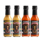 Gringo Bandito Hot Sauce, Fiery Yellow & Spicy Duo, 5 Ounce (Pack of 4)