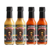 Gringo Bandito Hot Sauce, Fiery Yellow & Spicy Duo, 5 Ounce (Pack of 4)