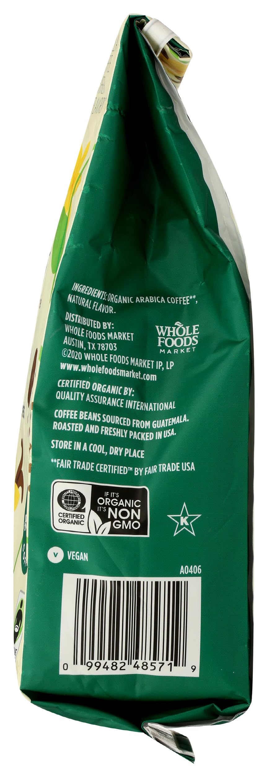 365 by Whole Foods Market  Organic Vanilla Ground Coffee  12 Ounce
