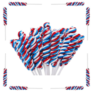 Twisty Lollipop, Rainbow Lollipops Individually Wrapped Bulk, Rainbow Candy For Children Kid'S Whirley Lollipops Candy For Brith