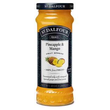St. Dalfour Pineapple & Mango Fruit Spread, 10 Ounce