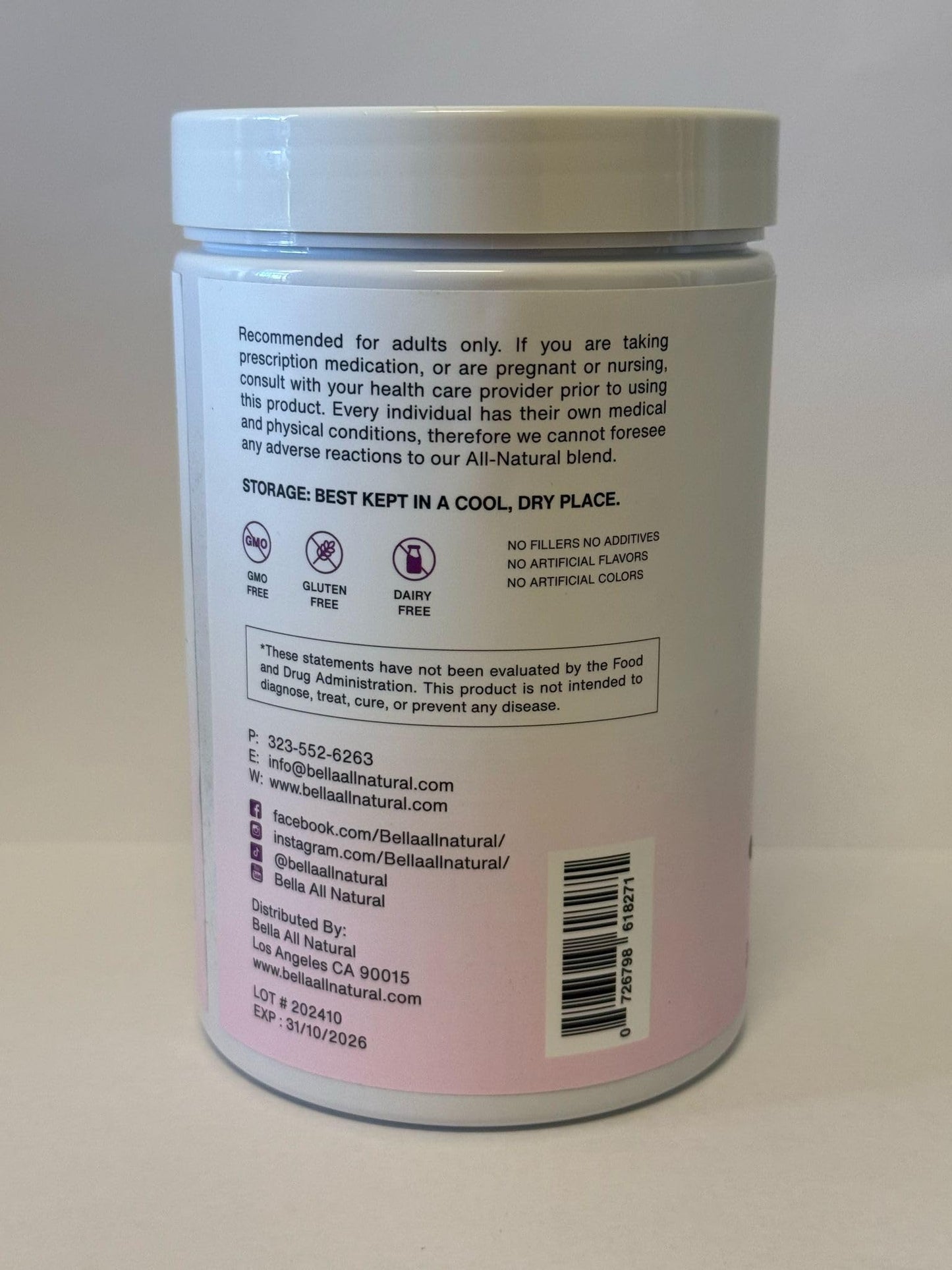 Bella All Natural Collagen Iced Coffee