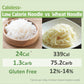 Caloless Konjac Shirataki Noodles 6-Pack Low Calorie Healthy Food (Beef)-Gluten Free, Keto Snacks, Non Gmo, Low Carbs Glucomanna