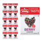 Vitalp Taste, Swiss Made, Sugar Free Candy with Stevia, Vegan, Berry Flavor, 25g/0.88 Ounce Packs, 16 Boxes