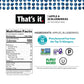 Thats it. Apple + Blueberry 100% Natural Real Fruit Bar, Best High Fiber Vegan, Gluten Free Healthy Snack, Paleo for Children &