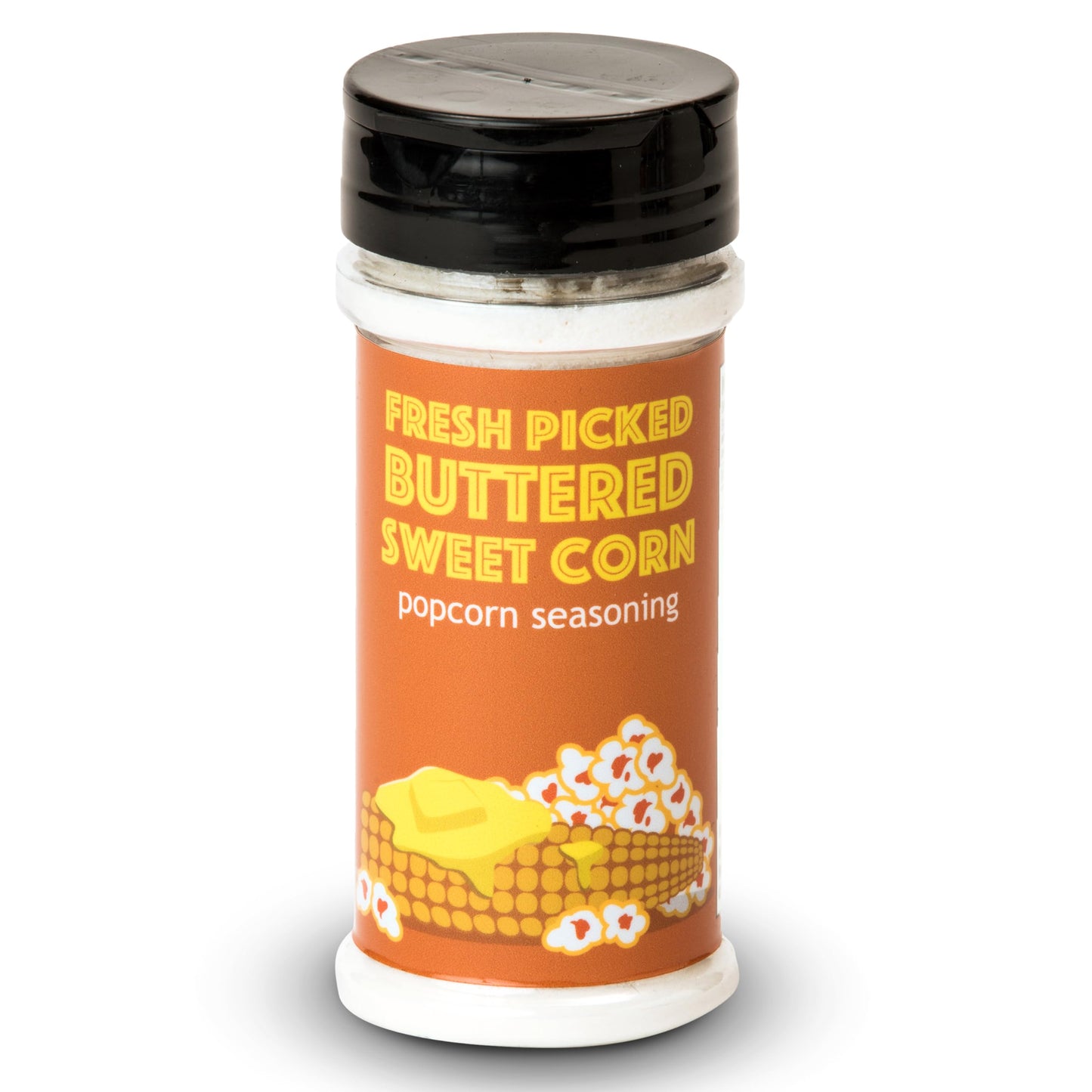Wabash Valley Farms Buttered Sweet Corn Popcorn Seasoning, 6.4 oz, Perfect for Movie Night Popcorn Toppings and Seasonings