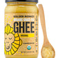 Organic Ghee Butter Grass Fed Clarified - 16 Oz Ghee Butter - Unsalted Butter Certified Organic Ghee Oil - Perfect For Paleo, Ke