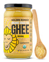 Organic Ghee Butter Grass Fed Clarified - 16 Oz Ghee Butter - Unsalted Butter Certified Organic Ghee Oil - Perfect For Paleo, Ke