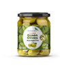 Whole Green Olives from Greece  Mammoth Size  Preserved in Premium Koroneiki Olive Oil  14.1 OZ