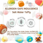 Pina Colada Salt Water Taffy by Snack Attack, Individually Wrapped Bulk 3lb Bag - Chewy Saltwater Taffy Candy | Gluten-Free, Nut