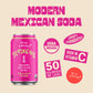 De La Calle Tepache Cactus Prickly Pear Sparkling Beverage, Organic, Low Sugar, 12 Fl Oz (Pack of 12), Clear