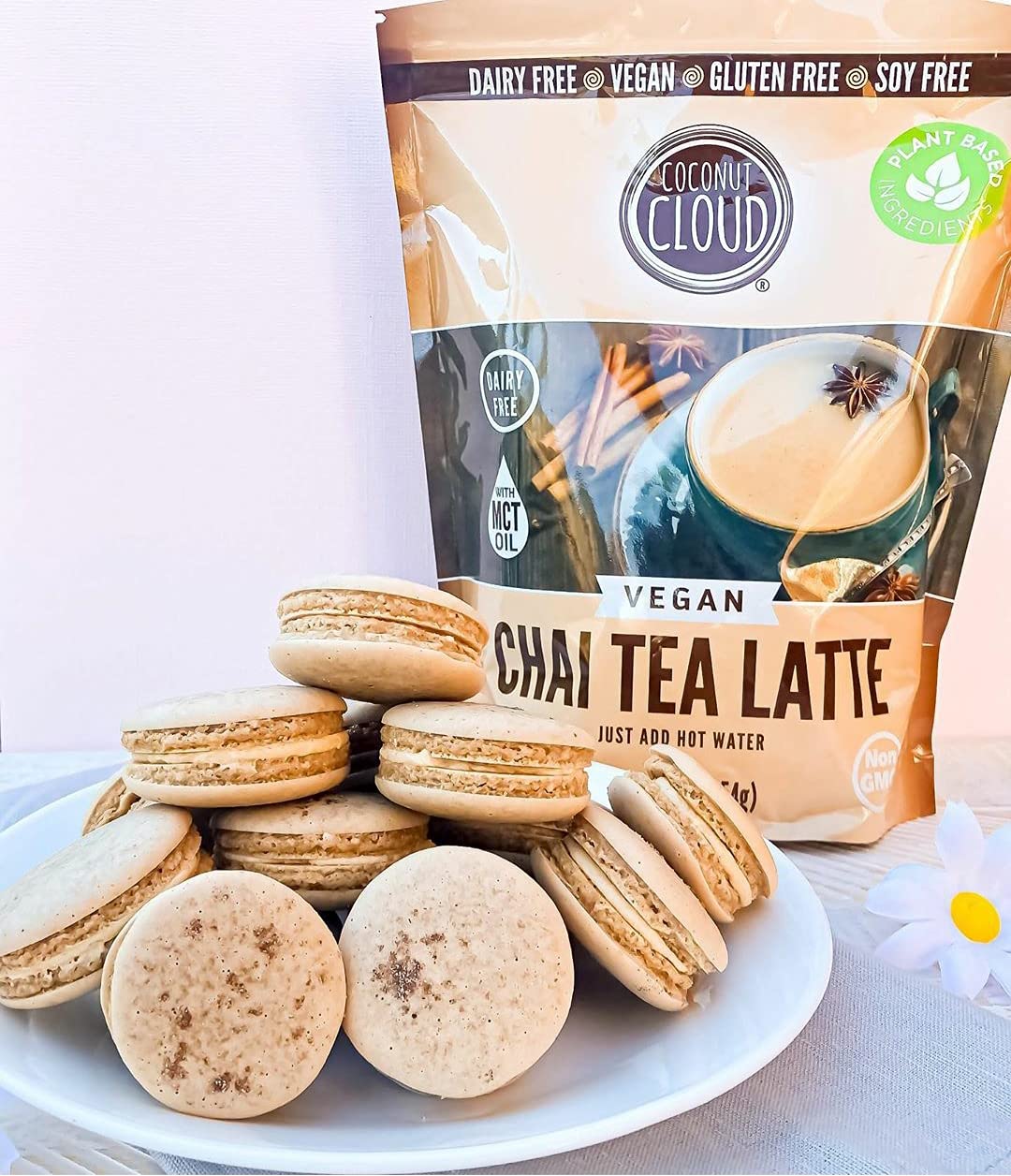 Coconut Cloud: Vegan Spiced Chai Tea Latte | Creamy, Delicious & Easy Dairy Free Alternative. Made In Colorado (Lightly Sweetene