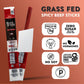 Nicks Sticks Clean & Balanced 100% Grass-Fed Spicy Beef Snack Sticks | Made In The Usa | Gluten Free | Paleo, Keto, Whole30 Approved | No Soy,  S Or  S (12 –.9 Oz Packages Of 1 Stick)