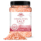 LA SALT CO Kashmir 2.5 Lbs Pink Himalayan Salt Jar, Coarse | 100% Pure, Food Grade with 84 Trace Minerals | Kosher Certified, Ve