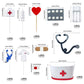 Nurse Cake Topper Nursing Cupcake Toppers Nurse Graduation Cake Decorations Rn Theme Party Favors Nurse Decorations For Nursing