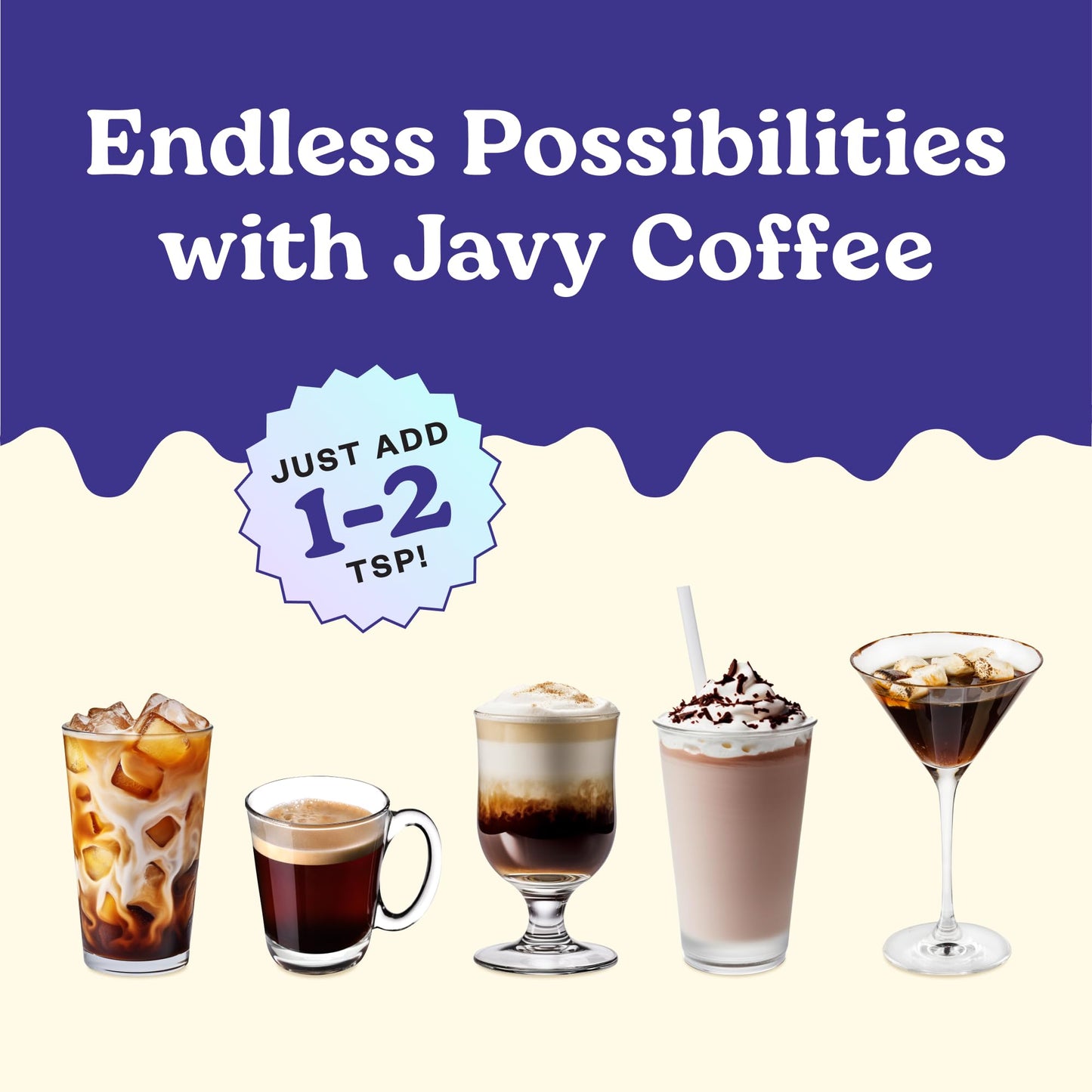 Javy Coffee Cold Brew Coffee Concentrate, 6 Fl Oz, Instant Iced Coffee, Black