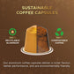 Coffeeza Espresso Coffee Pods, Hazelnut, Compatible With Nespresso Original Line Espresso Machines, Medium Roast, Intensity – 7, Arabica Aluminium Coffee Capsules, 3 Pack - 30 Single Serve Pods