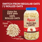 Manna 100% Rolled Oats 2kg | Gluten Free | Traditional Oats | Diabetic Friendly | 100% Wholegrain 1kg (Pack of 2)