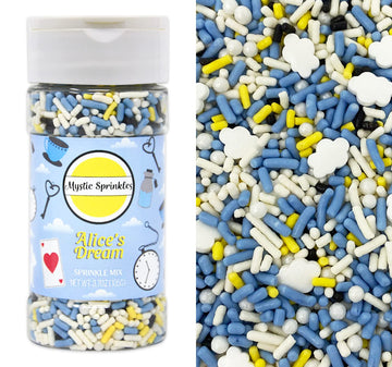 Mystic Sprinkles Wonderland Sprinkle Mixes (Alice's Dream 3.7oz)