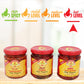 Tuttocalabria Gift Set, Variety 3 Pack, Crushed, Sliced, Calabrian Chili Pepper Gift Set (3 Pack X 6.5Oz) Non Gmo, Product Of Ca