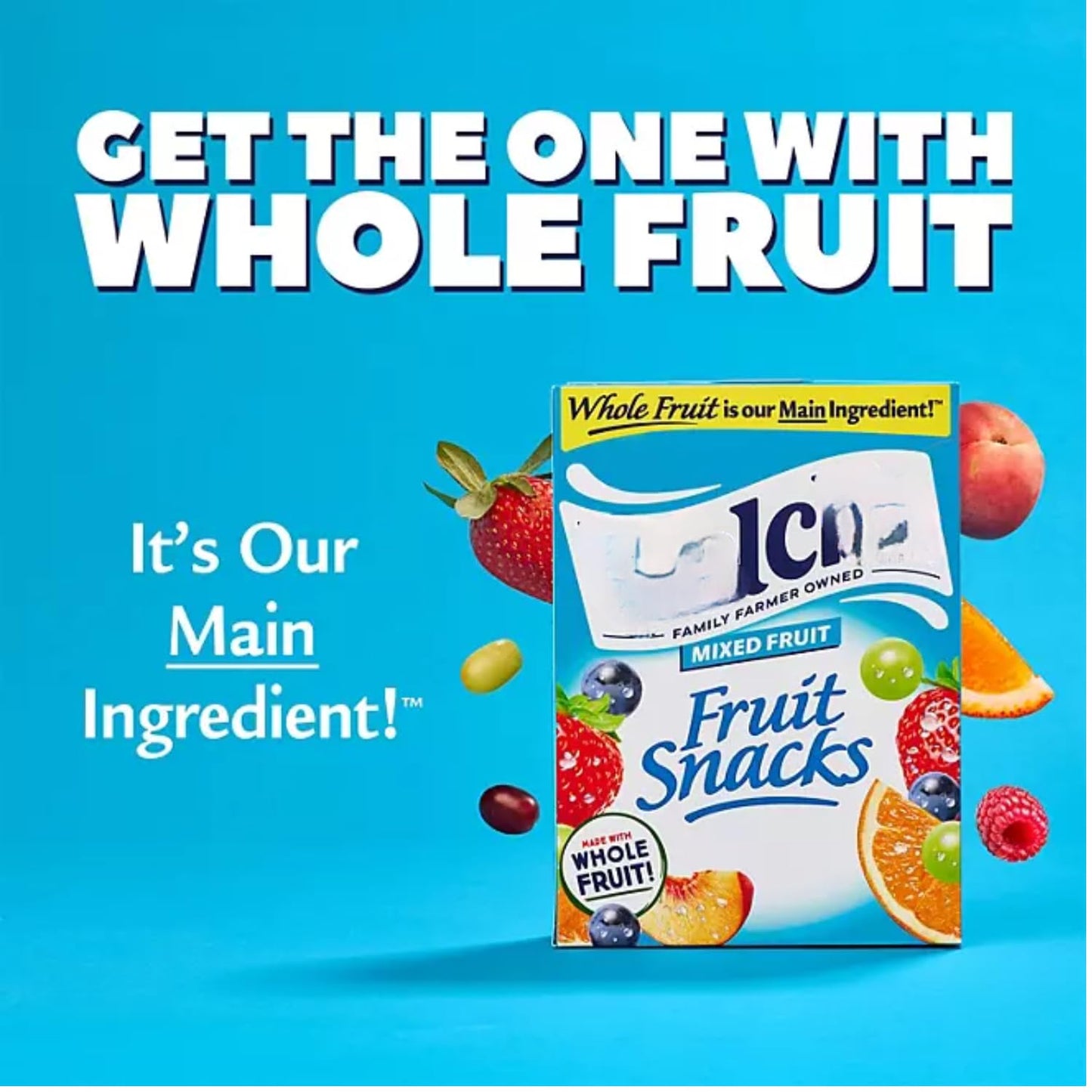 Mixed Fruit Snacks, 0.8 oz Pouches, 90 Count (1 Pack)