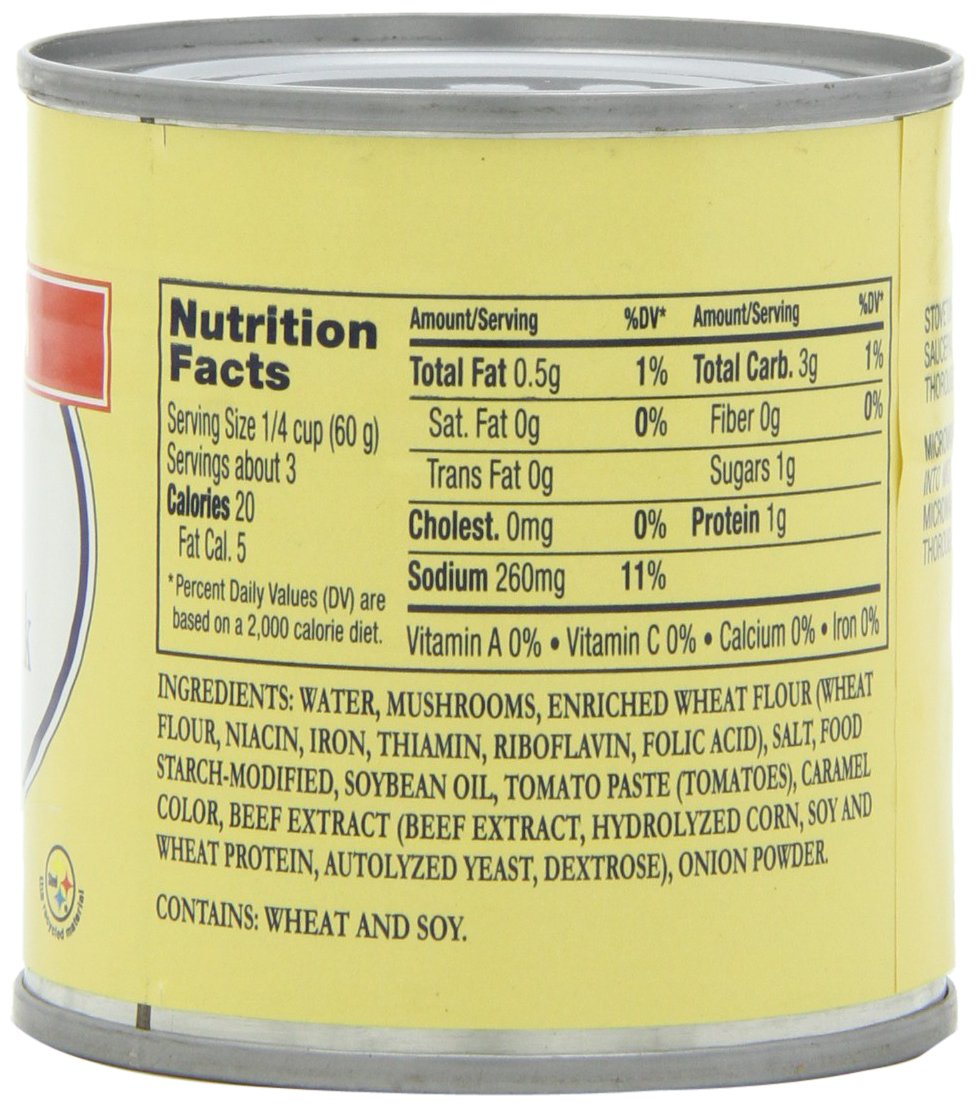 Giorgio Dawn Fresh Mushroom Steak Sauce, 6-Ounce (Pack of 12)