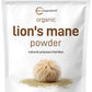 Micro Ingredients Organic Lions Mane Mushroom Powder, 16oz | Pure Fruiting Body Superfood | Supports Brain, Focus, Energy & Immu